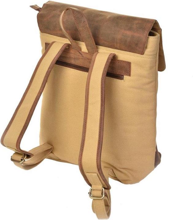 Actual product image Dermata Canvas/leather rucksack (18 l)