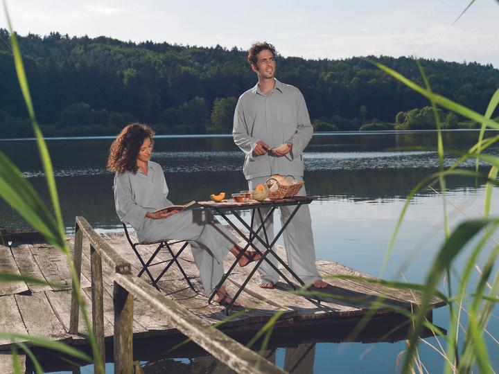Immagine prodotto Traveler's Tree Pigiama da viaggio in cotone con scudo anti-insetti (XL)