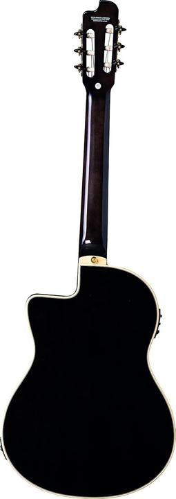 Image du produit EKO Guitare électrique cutaway nylon pour débutants, son exceptionnel et design élégant (Guitare semi-acoustique, Fond et manche : Acajou, Huisseries, Table d'harmonie : Épicéa)