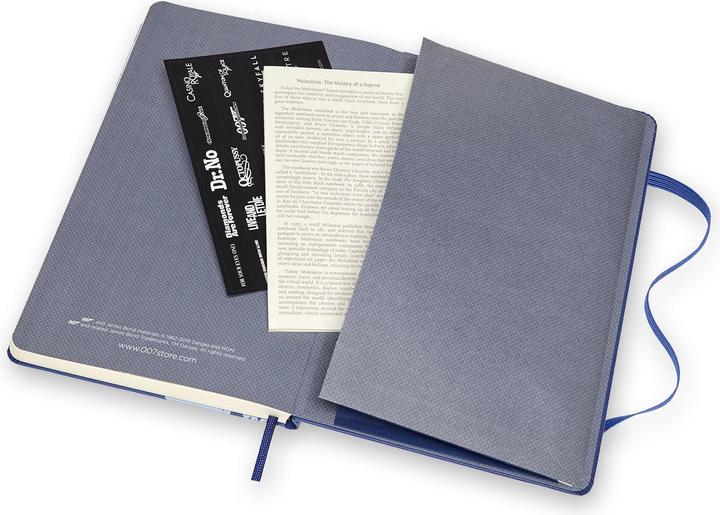 Actual product image Moleskine Notebooks JAMES BOND (A5, Plain, Soft cover)