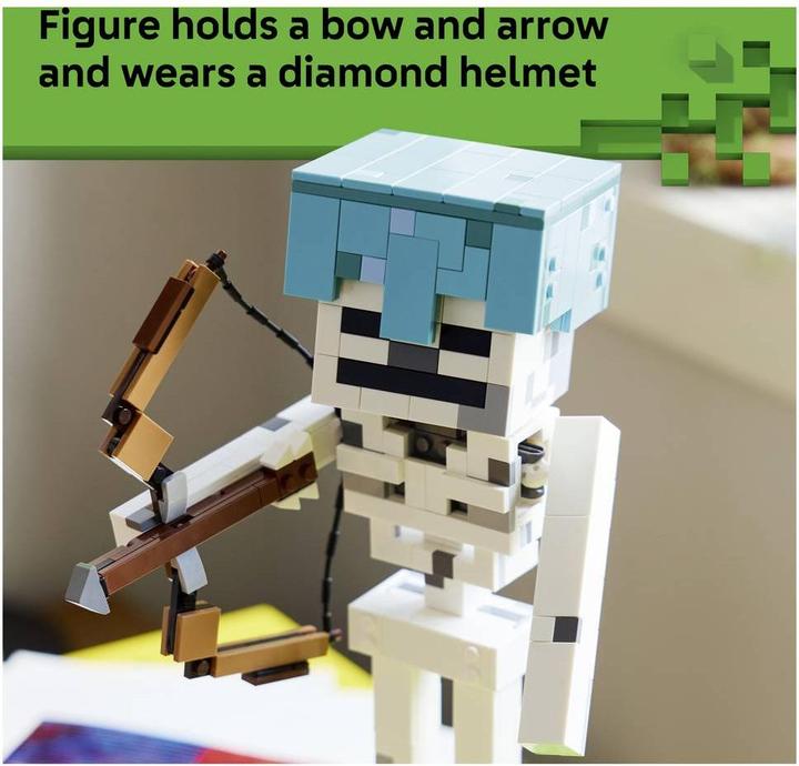 Actual product image LEGO Das Minecraft-Skelett (LEGO Minecraft)