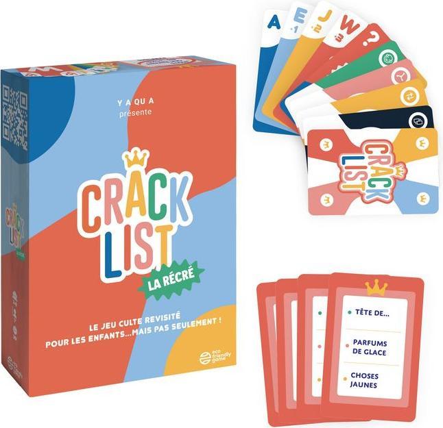 Produktbild Jeu Crack List La Récré (Französisch, 2 - 8 Spieler)