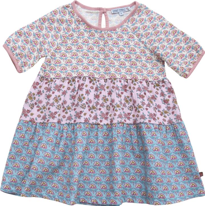 Actual product image Enfant Terrible Kleid Musselin Pale Turqoise Light Rose (128)
