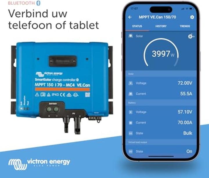 Produktbild Victron Energy SmartSolar MPPT 150/70