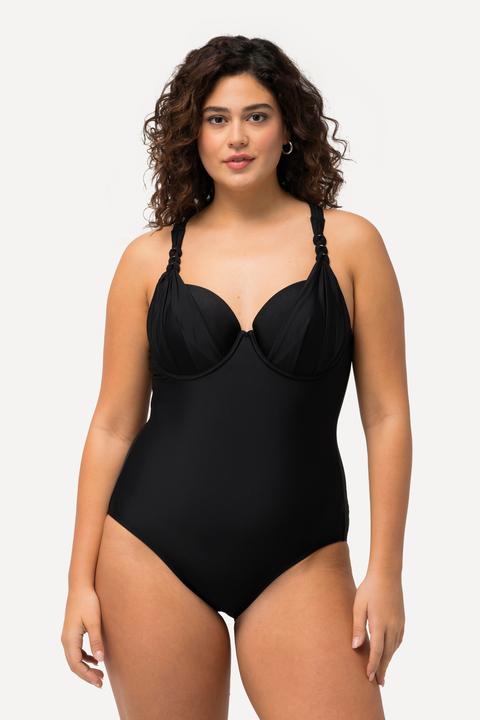 Immagine prodotto Ulla Popken Costume da bagno con glitter, coppe morbide, ferretto e spalline regolabili (58)