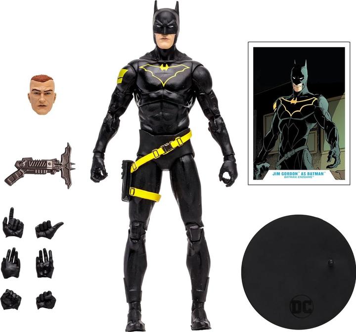 Actual product image McFarlane DC Multiverse Action Figure Jim Gordon as Batman (Batman: Endgame) 18 cm