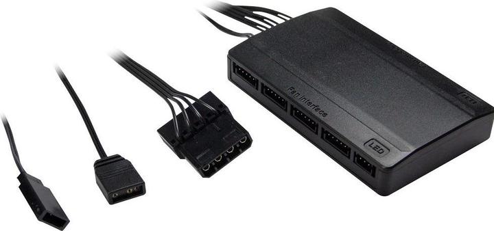 Produktbild Intertech Inter-Tech Argus RS-07 Computergehäuse Ventilator 12 cm Schwarz (120 mm, 3x)