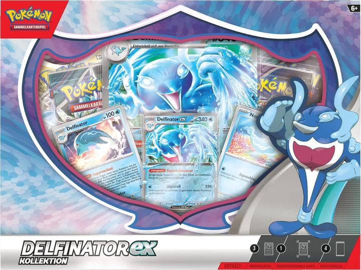 Immagine prodotto Pokémon TCG EX Box Delfinator ex Kollektion (Tedesco, Box Set e Collezione)