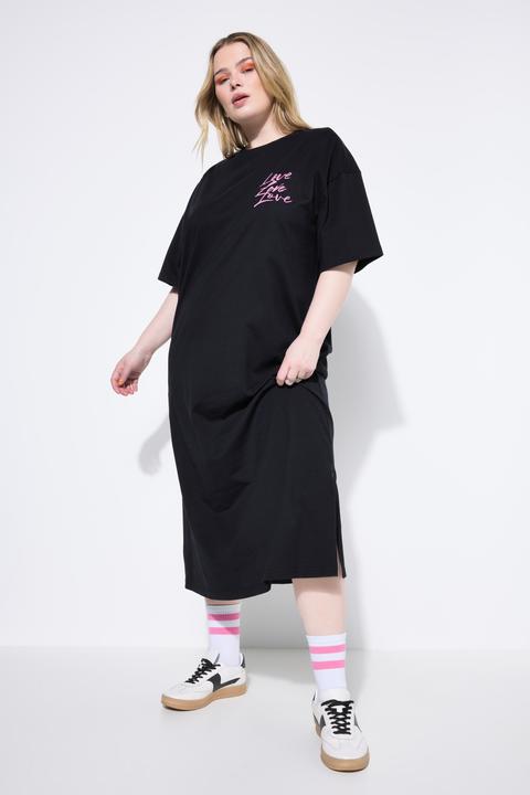 Immagine prodotto Studio Untold Abito di jersey dal taglio oversize con stampa sul retro (46, 48)