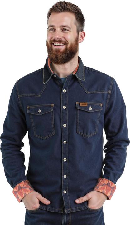 Immagine prodotto Forsberg Camicia in denim con finiture colorate (S)