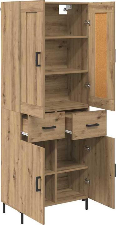 Image du produit vidaXL Modernes Highboard (69.50 x 34 x 180 cm)