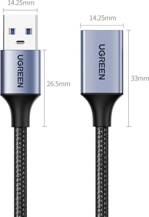 Produktbild Ugreen USB A — USB A (0.50 m, USB 3.0)