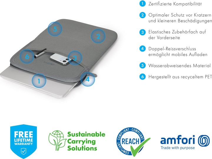 Productafbeelding Dicota Eco Slim (13.50", Microsoft)