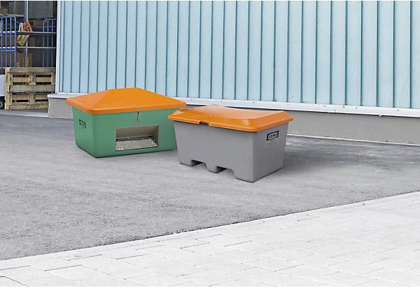 Actual product image Cemo Grit bin made of GRP (200 l)