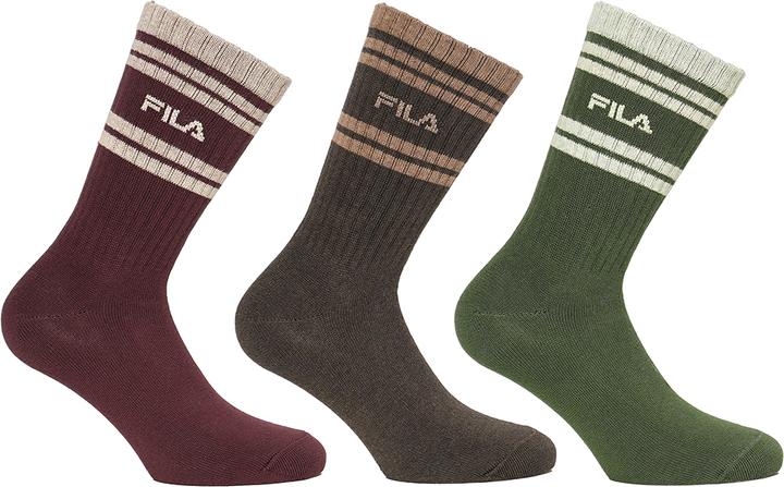 Actual product image FILA Man Lifestyle Normal Plain Socks 3 Pack (pack of 3, 39 - 42)