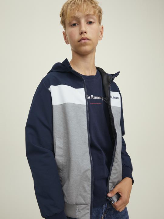 Actual product image Jack & Jones Boys Blocking Bomber Jacket (176)