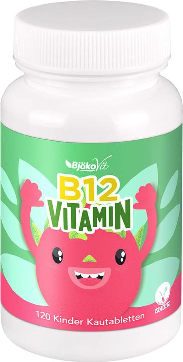 Image du produit BjökoVit Comprimés à mâcher de vitamine B12 pour enfants (120 pièce(s), Cachets, 39.70 g)