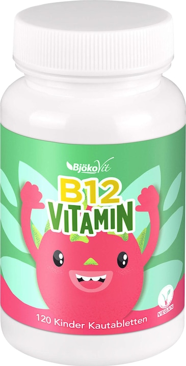 Image du produit BjökoVit Comprimés à mâcher de vitamine B12 pour enfants (120 pièce(s), Cachets, 39.70 g)