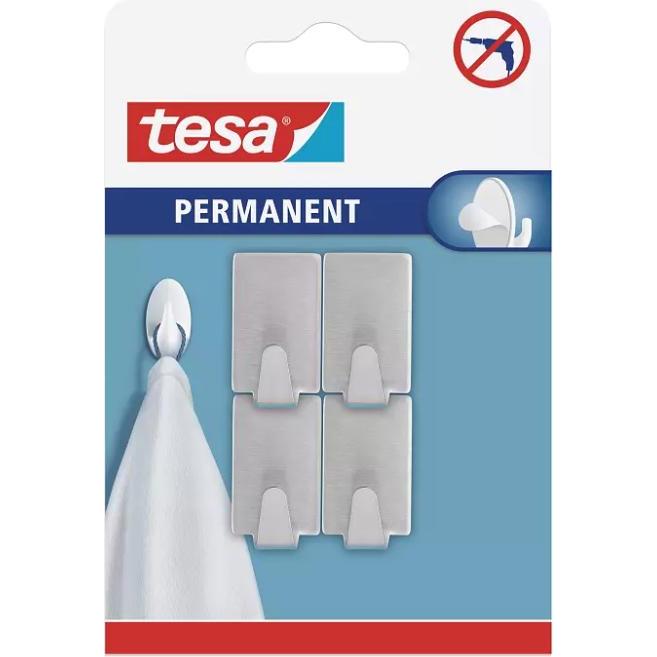 Thumbnail - tesa, Handtuchhalter + Handtuchhaken, Permanent Haken