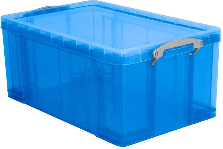 Image du produit Really Useful Box Boîte Really useful Boxes, plastique, bleu transparent, différentes tailles (64 l)