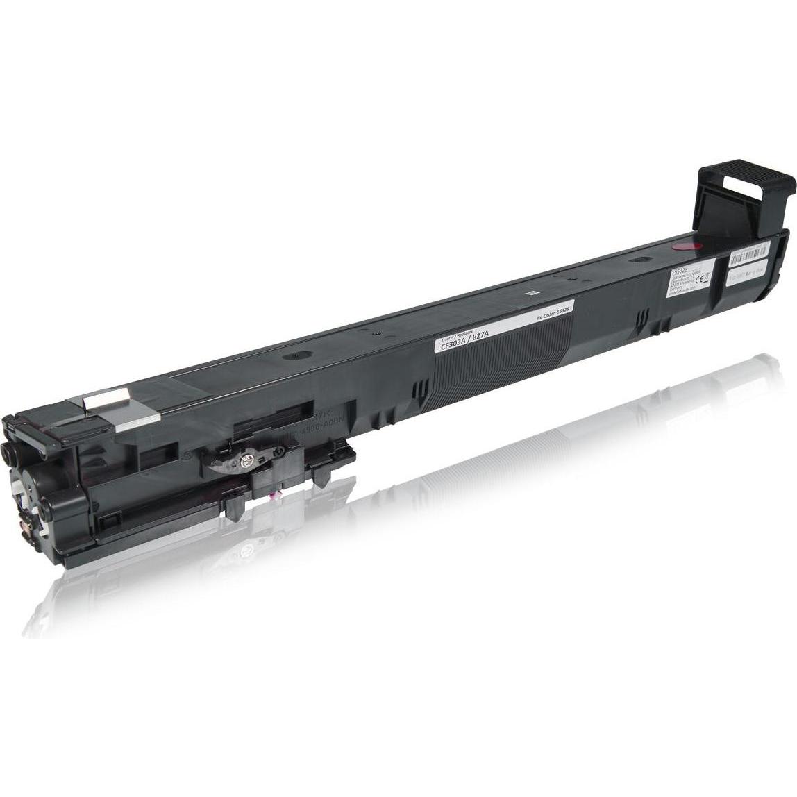 Inkadoo, Toner, Toner kompatibel zu HP CF303A / 827A Toner, magenta Magenta (M)