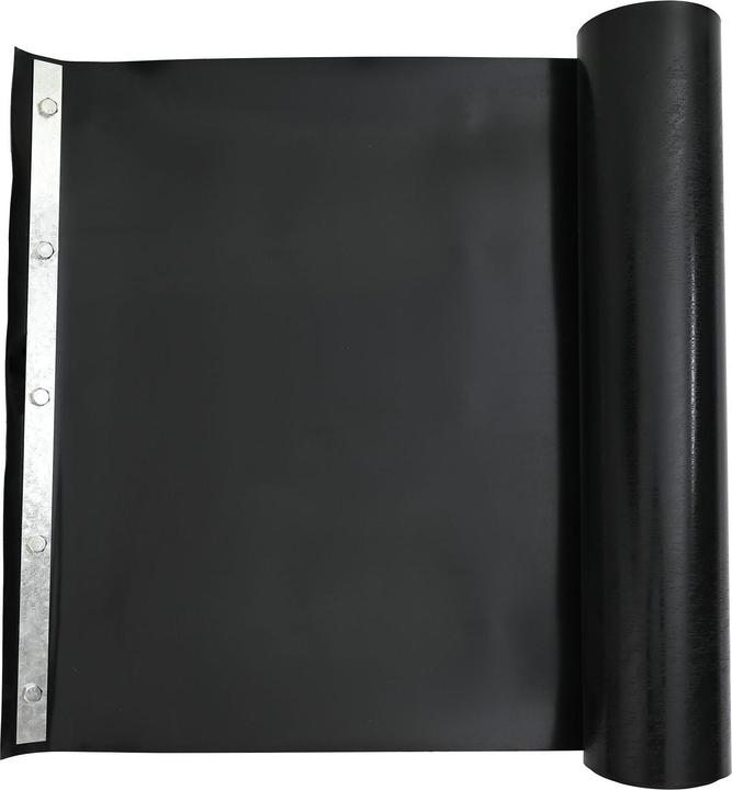 Produktbild vidaXL Wurzelsperre mit Verbindungsschienen Schwarz 0,7x5 m 1,5 mm HDPE