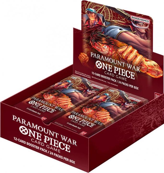 Produktbild One Piece Paramount War OP-02 Booster Box Display - Card Game - EN (Englisch, Booster Display)
