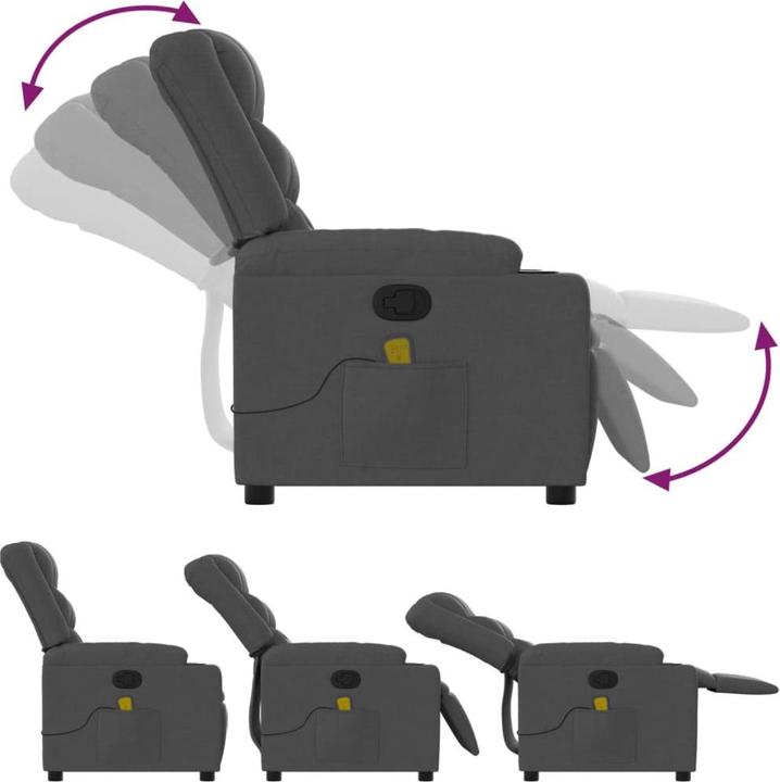 Actual product image VidaXL Massage-Relaxsessel