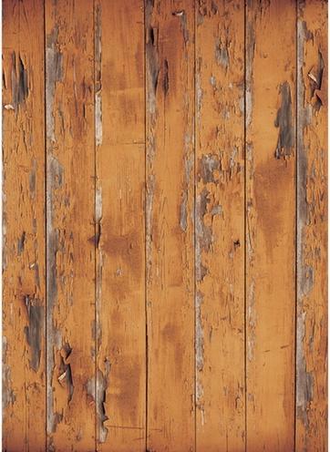 Westcott Distressed Wood Matte Vinyl Backdrop 1.52m x 2.13m Rich Brown (152 cm, 213 cm)