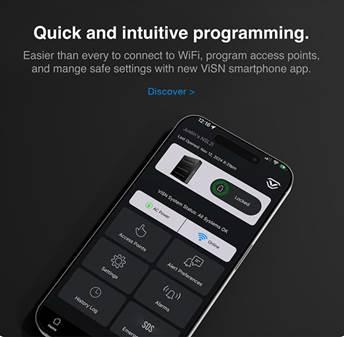 Image du produit Vaultek ViSN RS200i-BK