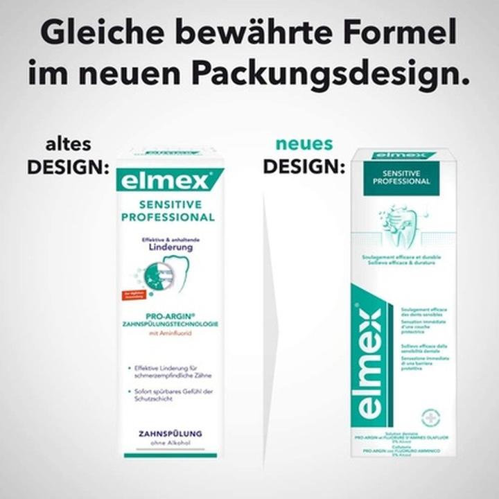 Image du produit Elmex Sensitive Professional (400 ml, Bains de bouche)