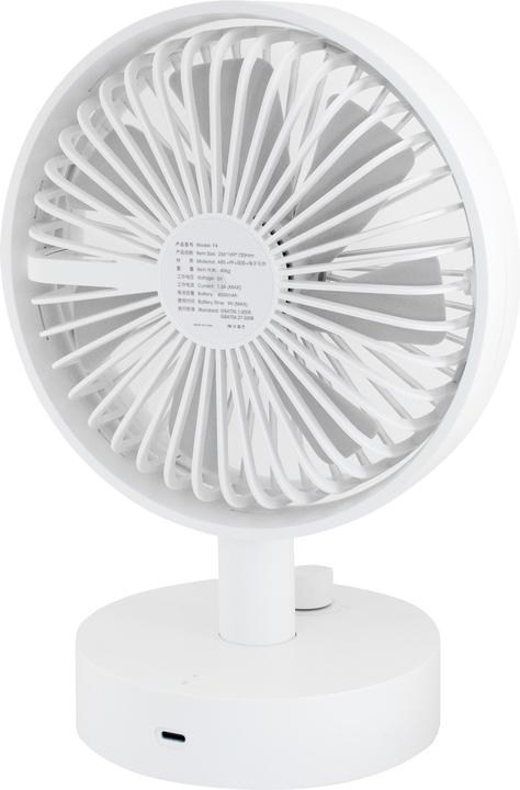 Eurotrail Ventilateur Oscillation Buro rechargeable
