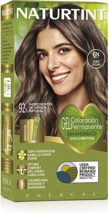 Actual product image Naturtint 6N rubio oscuro (6n)