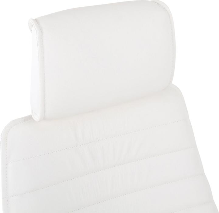 Immagine prodotto CLP Sedia da ufficio Rako in vera pelle bianca