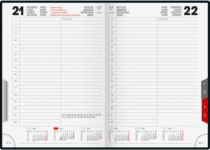 Produktbild Ridoide ROMA - Agenda (1 Tag / 1 Seite)