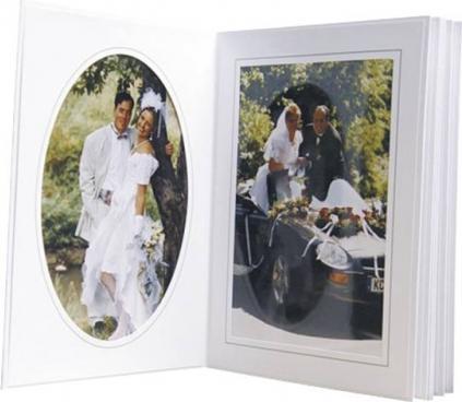 Immagine prodotto Daiber 1x125 passepartout senza fine 13x18 linea bianca/grigia (13 x 18 cm)