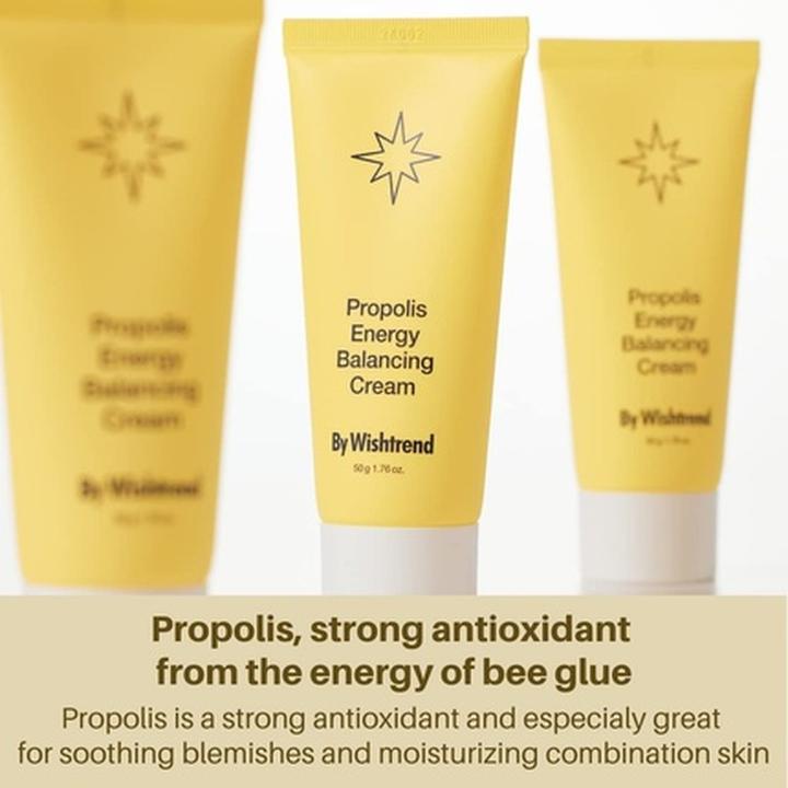 Actual product image Wishtrend BY Propolis Energy Balancing Cream 1.69 Fl oz 50ml (50 ml, Face toner)