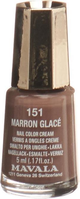 Actual product image Mavala Mini Colour's nail polish (51 Marron ice cream, Colour paint)