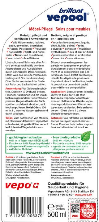 Produktbild Vepool Brillant
