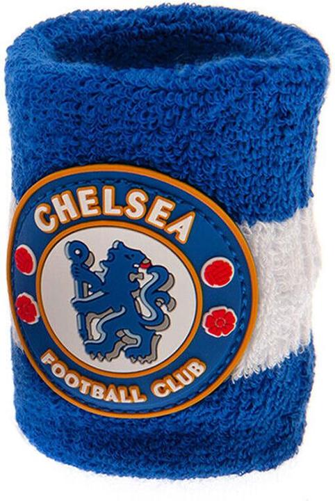 Produktbild Chelsea FC Adult Crest Baumwollarmband (2er Pack) (100% synthetisches Material)