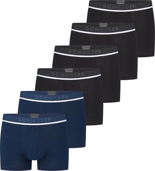 Actual product image Schiesser Pack of 6 - 95/5 - Organic Cotton 95/5 Organic Cotton (M, pack of 6)