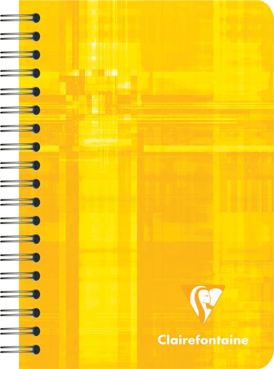 Actual product image Clairefontaine Spiral notebook (9 x 14 cm, Checked, Soft cover)