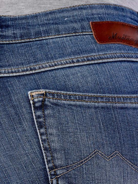 Image du produit Mustang Jean Slim Jasmin super délavé à l'eau de javel