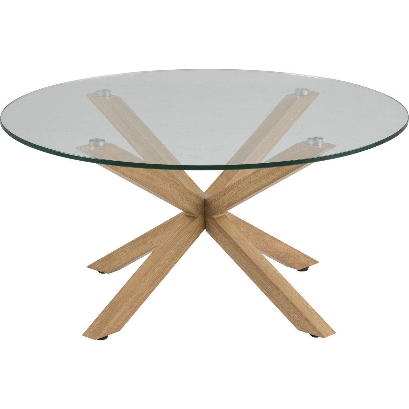 Ebuy24, Couchtisch + Beistelltisch, Couchtisch Heat (82 x 82 cm)