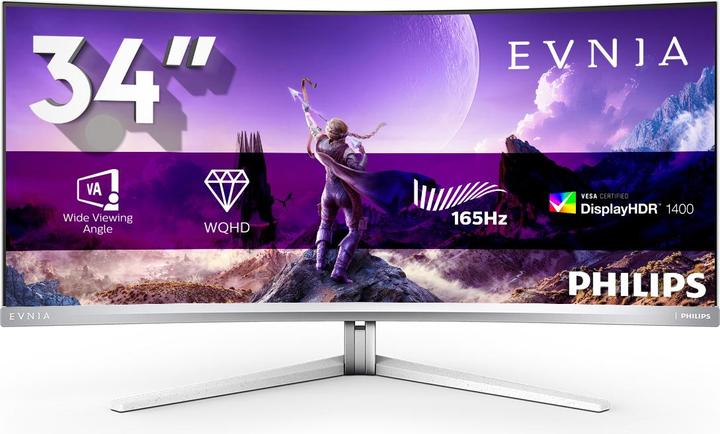 Actual product image Philips Evnia 34M2C7600MV (3440 x 1440 pixels, 34")