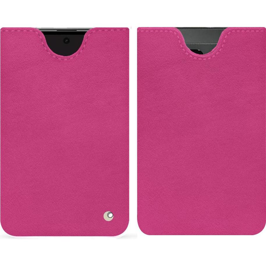 Thumbnail - Noreve Lederschutzhülle (Google Pixel Fold), Smartphone Hülle, Rosa