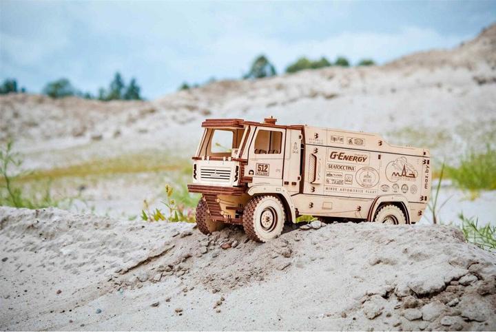 Actual product image Eco Wood Art Rally Truck MAZ 5309RR - 3D wooden kit