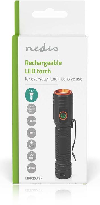 Actual product image Nedis LED-Taschenlampe (3 cm, 2200 lm)