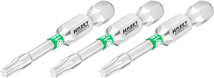 Actual product image HAZET Screwdriver Bit Set,Long (T15)