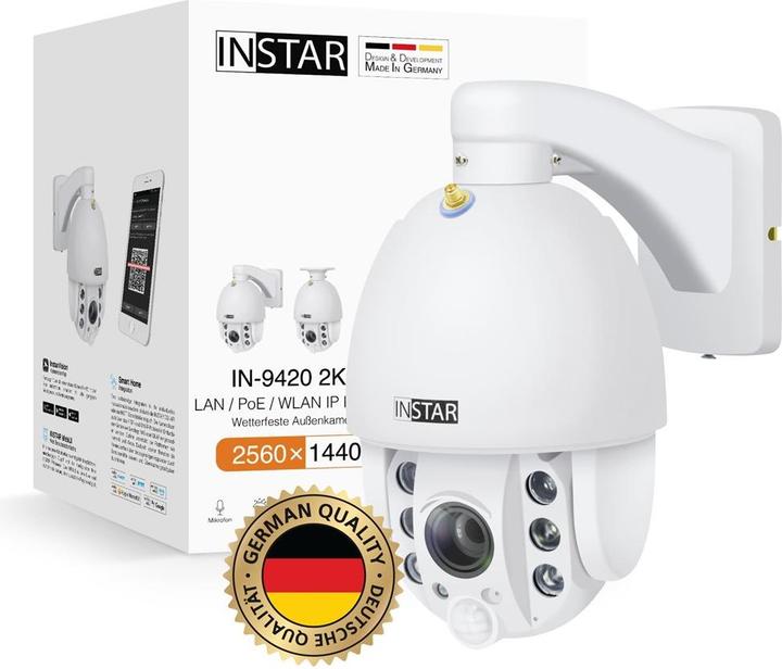 Actual product image Instar IN-9420 14092 LAN, WLAN IP surveillance camera 2560 x 1440 pixels (2560 x 1440 Pixels)